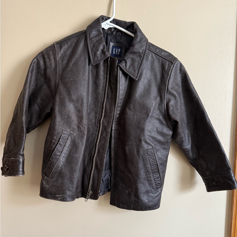 GAP Kids’ Leather Jacket